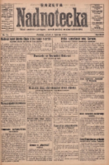 Gazeta Nadnotecka: pismo narodowe poświęcone sprawie polskiej na ziemi nadnoteckiej 1931.04.04 R.11 Nr78