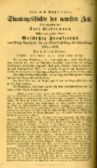 Geschichte Italiens: von der Gründung der regierenden Dynastien bis zur Gegenwart. Th.2, H.1 Vom Januar 1848 bis zur ersten Niederlage Karl Alberts und zur Unterwerfung Siciliens