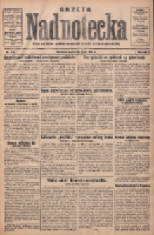 Gazeta Nadnotecka: pismo narodowe poświęcone sprawie polskiej na ziemi nadnoteckiej 1931.07.10 R.11 Nr156
