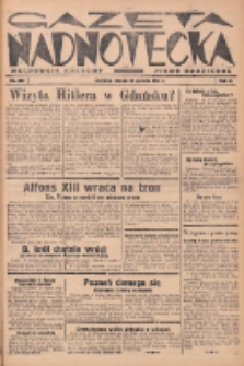 Gazeta Nadnotecka (Orędownik Kresowy): pismo codzienne 1938.12.20 R.18 Nr290