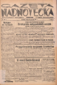 Gazeta Nadnotecka (Orędownik Kresowy): pismo codzienne 1938.12.31 R.18 Nr299