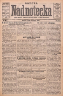 Gazeta Nadnotecka: pismo narodowe poświęcone sprawie polskiej na ziemi nadnoteckiej 1931.08.21 R.11 Nr191