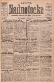 Gazeta Nadnotecka: pismo narodowe poświęcone sprawie polskiej na ziemi nadnoteckiej 1931.09.12 R.11 Nr210