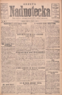 Gazeta Nadnotecka: pismo narodowe poświęcone sprawie polskiej na ziemi nadnoteckiej 1931.09.25 R.11 Nr221