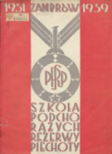 Szkoła Podchorążych Rezerwy Piechoty: Zambrów 1931-1932