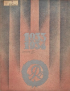 Szkoła Podchorążych Rezerwy Piechoty: Zambrów 1933-1934