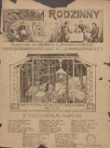 Dom Rodzinny : dwutygodniowy bezpłatny dodatek do "Przewodnika Katolickiego" 1917 styczeń R.8 Nr1
