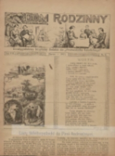 Dom Rodzinny : dwutygodniowy bezpłatny dodatek do "Przewodnika Katolickiego" 1917 marzec R.8 Nr6