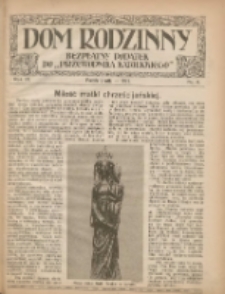Dom Rodzinny : bezpłatny dodatek do "Przewodnika Katolickiego" 1922 październik R.9 Nr8