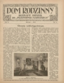 Dom Rodzinny : bezpłatny dodatek do "Przewodnika Katolickiego" 1923 marzec R.10 Nr3