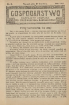 Gospodarstwo : bezpłatny dodatek do Przewodnika Katolickiego 1927.04.24 Nr8