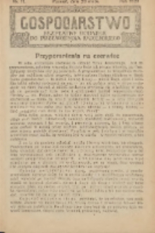 Gospodarstwo : bezpłatny dodatek do Przewodnika Katolickiego 1927.05.29 Nr11