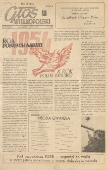 Głos Wielkopolski. 1954.01.01 R.10 nr1 Wyd.AB