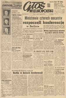 Głos Wielkopolski. 1954.01.27 R.10 nr23 Wyd.AB