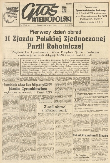 Głos Wielkopolski. 1954.03.12 R.10 nr61 Wyd.AB