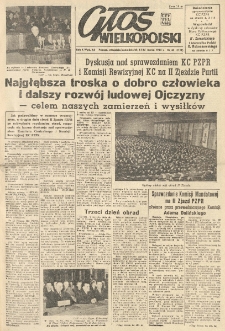 Głos Wielkopolski. 1954.03.14-15 R.10 nr63 Wyd.AB