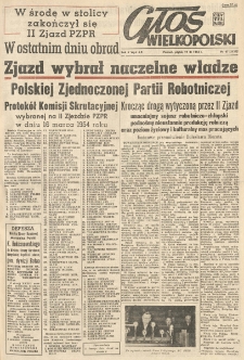 Głos Wielkopolski. 1954.03.19 R.10 nr67 Wyd.AB