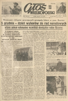 Głos Wielkopolski. 1954.11.11 R.10 nr268 Wyd.AB