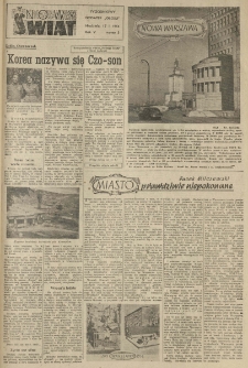 Nowy Świat. Tygodniowy dodatek Głosu Wielkopolskiego. 1954.01.17 R.5 nr3