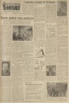 Nowy Świat. Tygodniowy dodatek Głosu Wielkopolskiego. 1954.05.09 R.5 nr17