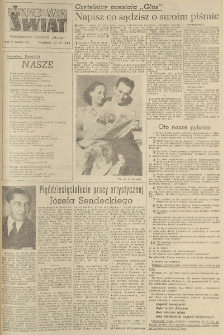 Nowy Świat. Tygodniowy dodatek Głosu Wielkopolskiego. 1954.06.13 R.5 nr22