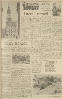 Nowy Świat. Tygodniowy dodatek Głosu Wielkopolskiego. 1954.07.18 R.5 nr27