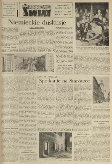 Nowy Świat. Tygodniowy dodatek Głosu Wielkopolskiego. 1954.09.19 R.5 nr35