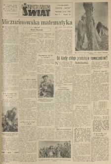 Nowy Świat. Tygodniowy dodatek Głosu Wielkopolskiego. 1954.09.26 R.5 nr36