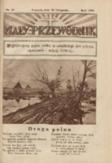 Mały Przewodnik 1932.11.30 Nr47