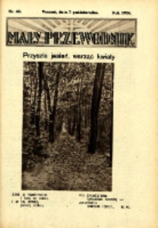 Mały Przewodnik 1934.10.07 Nr40