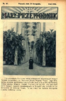 Mały Przewodnik 1934.11.25 Nr47