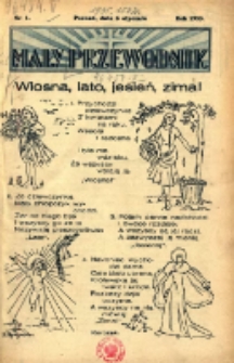 Mały Przewodnik 1935.01.06 Nr1