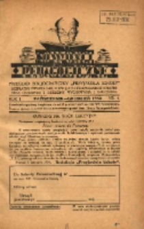 Nowości Pedagogiczne: przegląd bibliograficzny "Przyjaciela Szkoly": bezplatny kwartalnik, poświęcony propagandzie książek oraz czasopism z dziedziny wychowania i nauczania 1930 październik-grudzień R.1 Nr4
