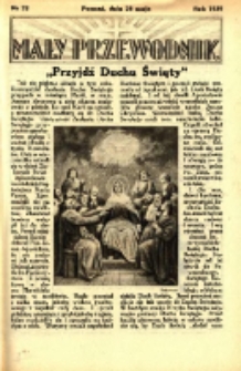 Mały Przewodnik 1939.05.28 Nr22