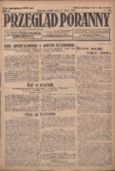 Przegląd Poranny: pismo niezależne i bezpartyjne 1923.07.13 R.3 Nr190