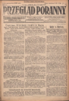 Przegląd Poranny: pismo niezależne i bezpartyjne 1923.07.22 R.3 Nr199