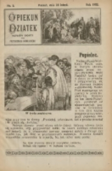 Opiekun Dziatek : bezpłatny dodatek do Przewodnika Katolickiego 1922.02.26 Nr5