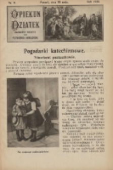 Opiekun Dziatek : bezpłatny dodatek do Przewodnika Katolickiego 1922.05.14 Nr8