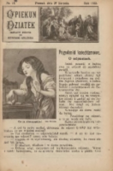 Opiekun Dziatek : bezpłatny dodatek do Przewodnika Katolickiego 1922.08.27 Nr15