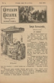 Opiekun Dziatek : bezpłatny dodatek do Przewodnika Katolickiego 1923.06.24 Nr6