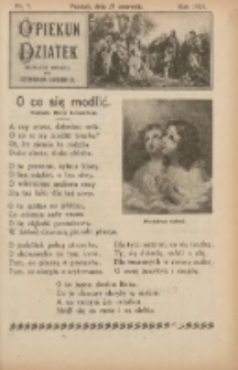 Opiekun Dziatek : bezpłatny dodatek do Przewodnika Katolickiego 1924.06.29 Nr7