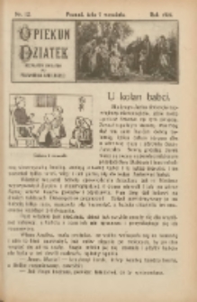 Opiekun Dziatek : bezpłatny dodatek do Przewodnika Katolickiego 1924.09.07 Nr12