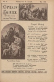Opiekun Dziatek : bezpłatny dodatek do Przewodnika Katolickiego 1925.04.19 Nr15
