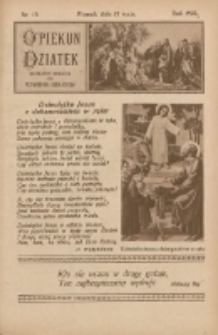 Opiekun Dziatek : bezpłatny dodatek do Przewodnika Katolickiego 1925.05.17 Nr19