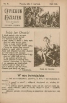 Opiekun Dziatek : bezpłatny dodatek do Przewodnika Katolickiego 1925.06.21 Nr21