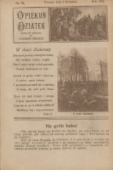 Opiekun Dziatek : bezpłatny dodatek do Przewodnika Katolickiego 1925.11.09 Nr39
