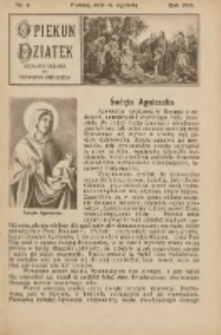 Opiekun Dziatek : bezpłatny dodatek do Przewodnika Katolickiego 1926.01.24 Nr4