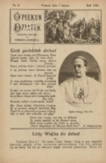 Opiekun Dziatek : bezpłatny dodatek do Przewodnika Katolickiego 1926.02.07 Nr5