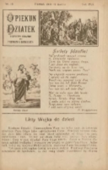 Opiekun Dziatek : bezpłatny dodatek do Przewodnika Katolickiego 1926.03.14 Nr10