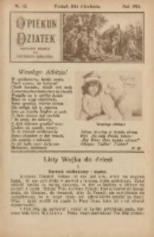 Opiekun Dziatek : bezpłatny dodatek do Przewodnika Katolickiego 1926.04.04 Nr13